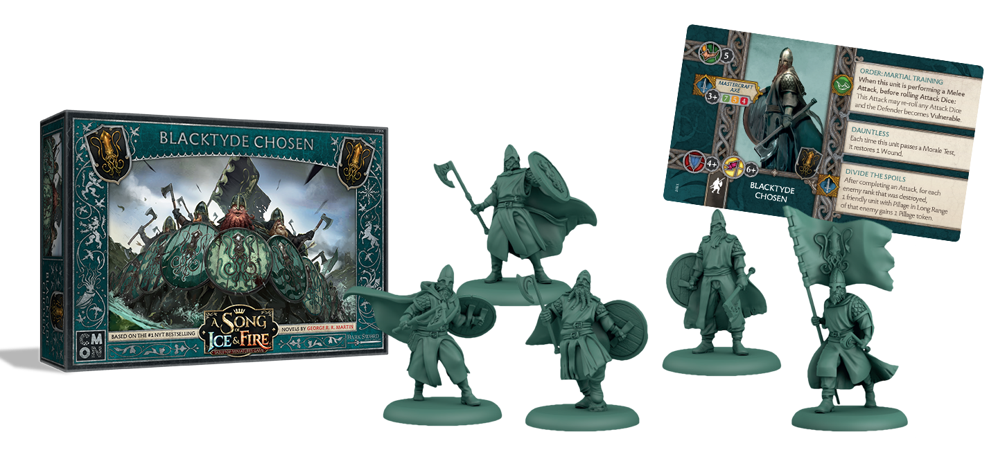 A Song of Ice and Fire : Tabletop Miniatures Game - Blacktyde Chosen